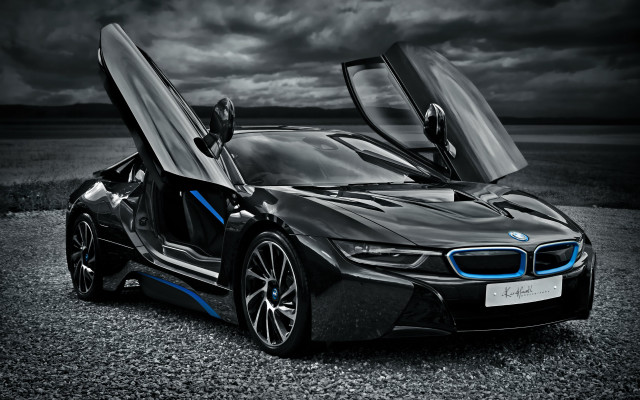 Bmw sports car doors open #3 free wallpaper - medium preview image
