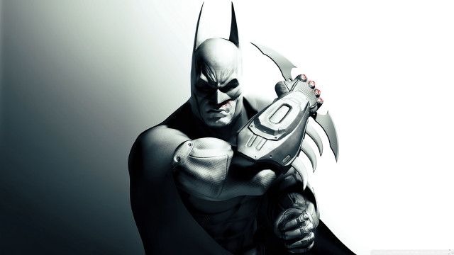 Man batman costume holding bat #2 free wallpaper - medium preview image