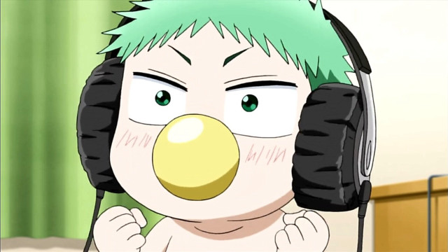 Cartoon character headphones nose ring free wallpaper - medium preview image