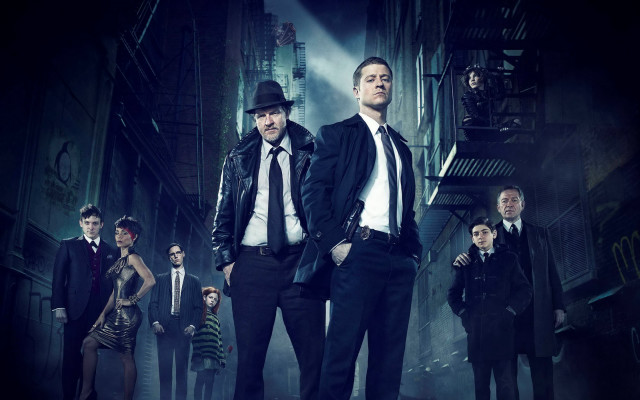 Men suits ties dark alleyway #2 free wallpaper - medium preview image