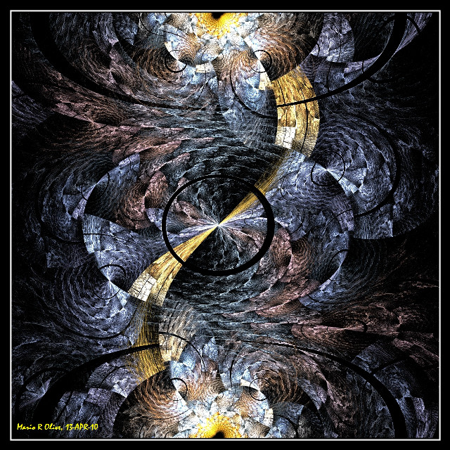 Spiral design yellow black white free wallpaper - medium preview image