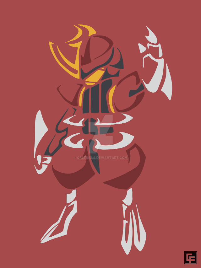 Stylized man red suit sword free wallpaper - medium preview image