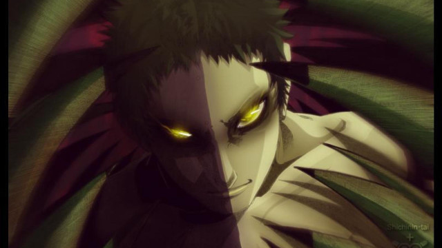 Man yellow eyes green white free wallpaper - medium preview image