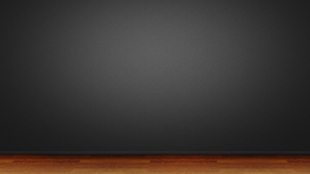 Black wall wooden floor minimalist free wallpaper - medium preview image
