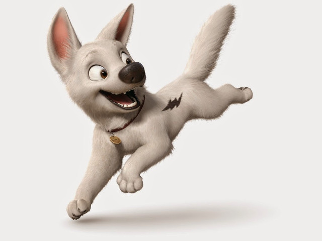 Cartoon dog flying mouth open free wallpaper - medium preview image