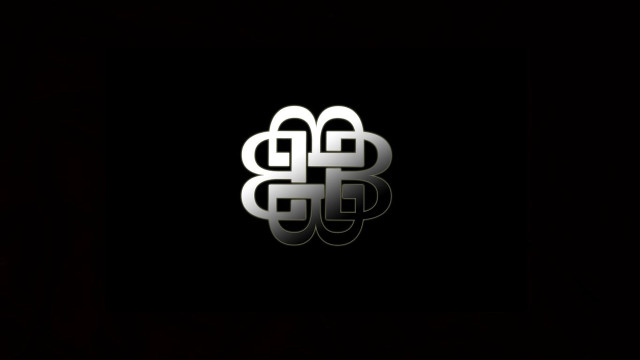 Black white logo silver design free wallpaper - medium preview image