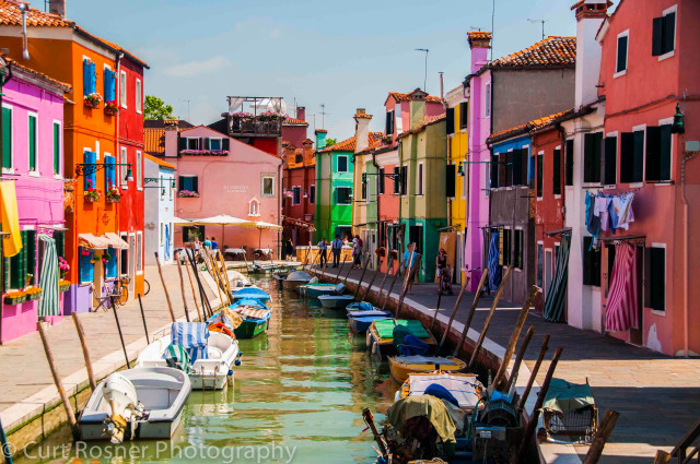 Canal boats colorful windows shutters free wallpaper - medium preview image