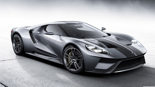 Silver sports car foggy black free wallpaper - medium preview image