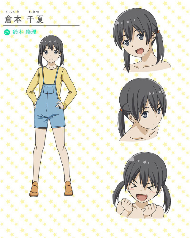 Ayako rokkaku overalls yellow shirt free wallpaper - medium preview image