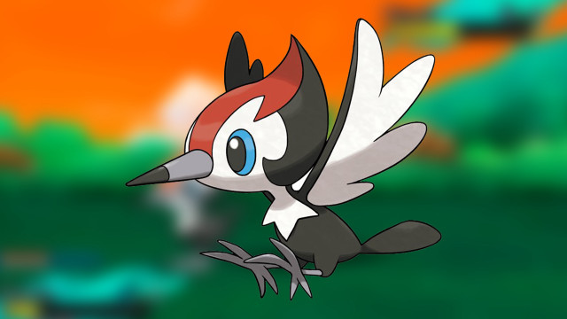 Cartoon bird red white tail free wallpaper - medium preview image