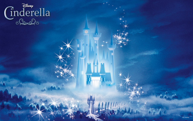 Castle stars sky background blue free wallpaper - medium preview image