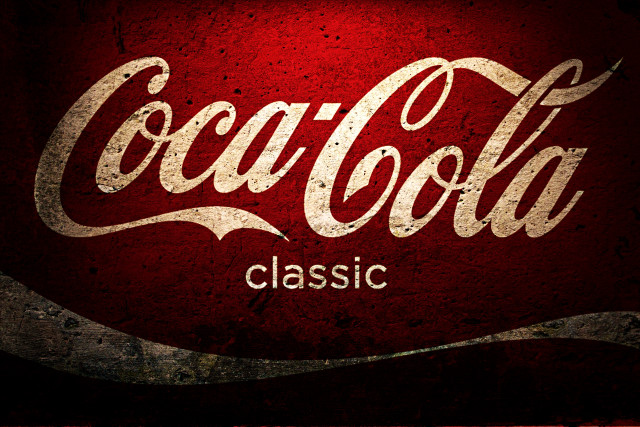 Coca cola classic sign red free wallpaper - medium preview image