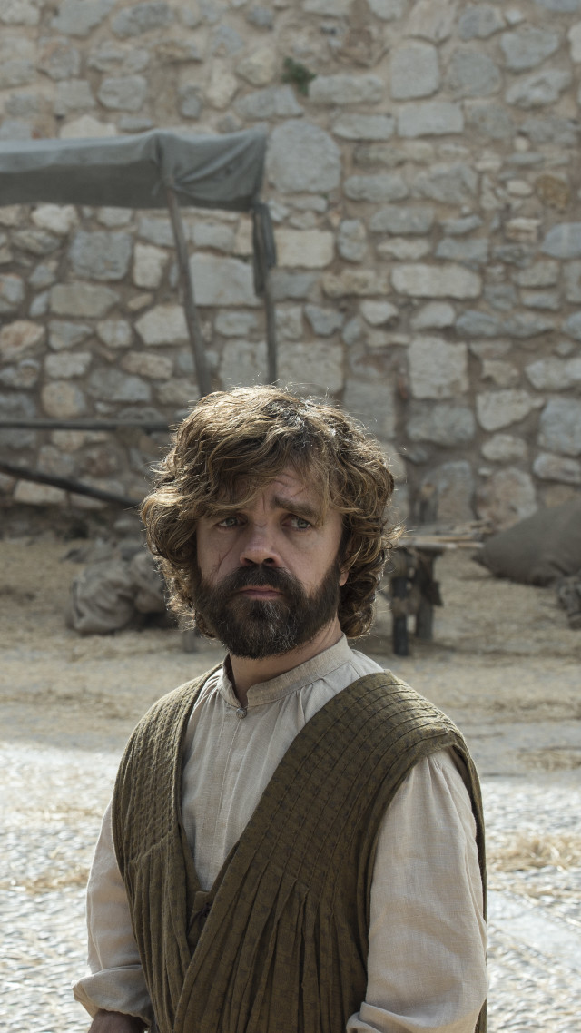 Bearded man vest stone wall free wallpaper - medium preview image