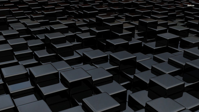 Black squares room window sign free wallpaper - medium preview image