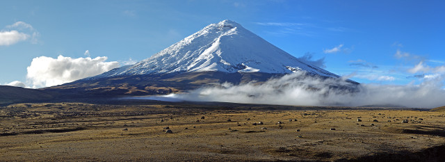 Mountain snow capped peak clouds #2 free wallpaper - medium preview image