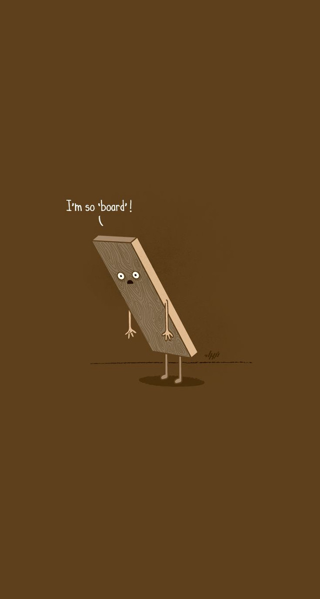 Funny cartoon character brown background free wallpaper - medium preview image