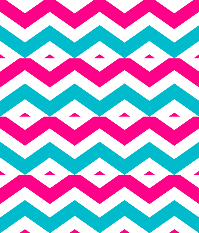 Pink blue zigzag pattern white free wallpaper - medium preview image