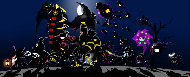 Cartoon characters full moon sky #2 free wallpaper - medium preview image
