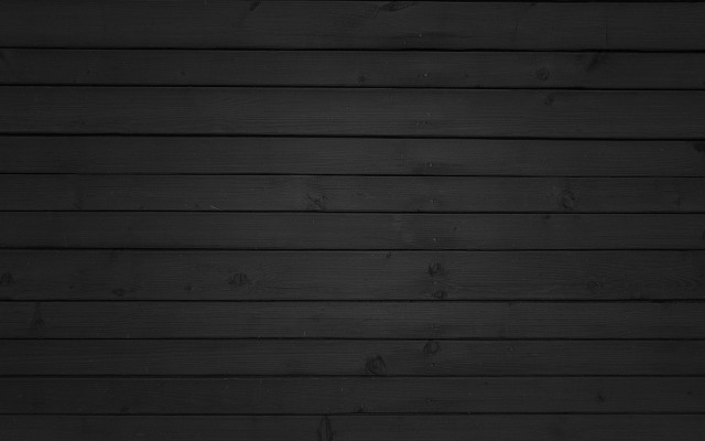 Black wood wall white clock #3 free wallpaper - medium preview image