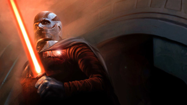 Star wars man helmet lightsaber free wallpaper - medium preview image