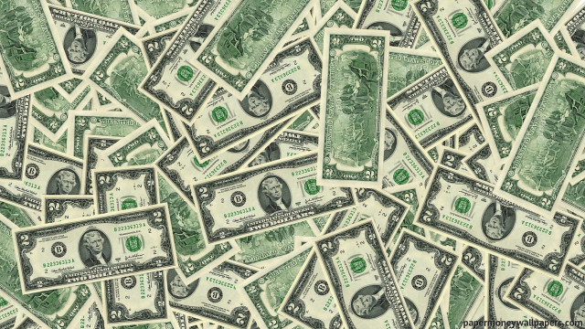 Money wealth cash bills coins free wallpaper - medium preview image