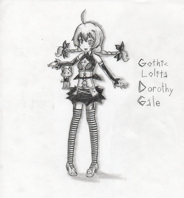 Girl cat bird drawing arm free wallpaper - medium preview image