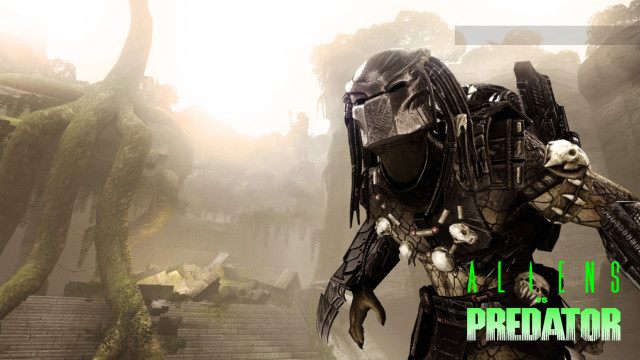 Predator sci fi environment green #2 free wallpaper - medium preview image
