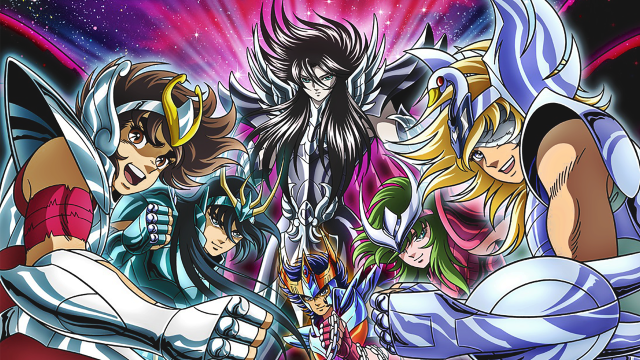 Anime characters galaxy background stars #3 free wallpaper - medium preview image