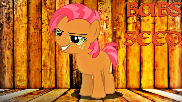 Pony pinkhair woodenfloor smile greeneyes free wallpaper - medium preview image