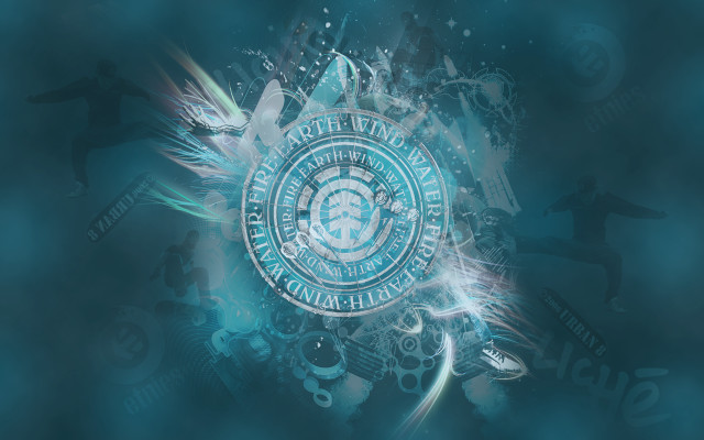 Blue white abstract background circular #3 free wallpaper - medium preview image
