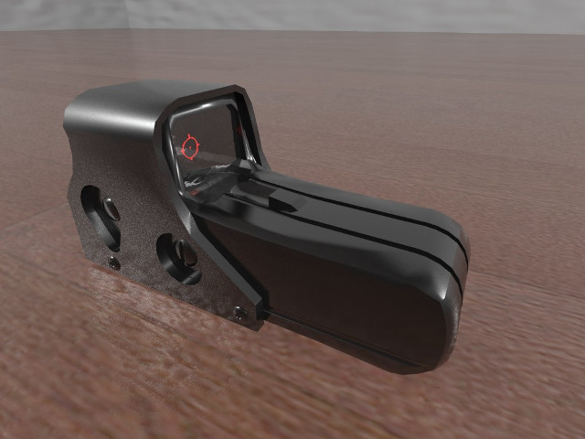 Black object red light wooden free wallpaper - medium preview image