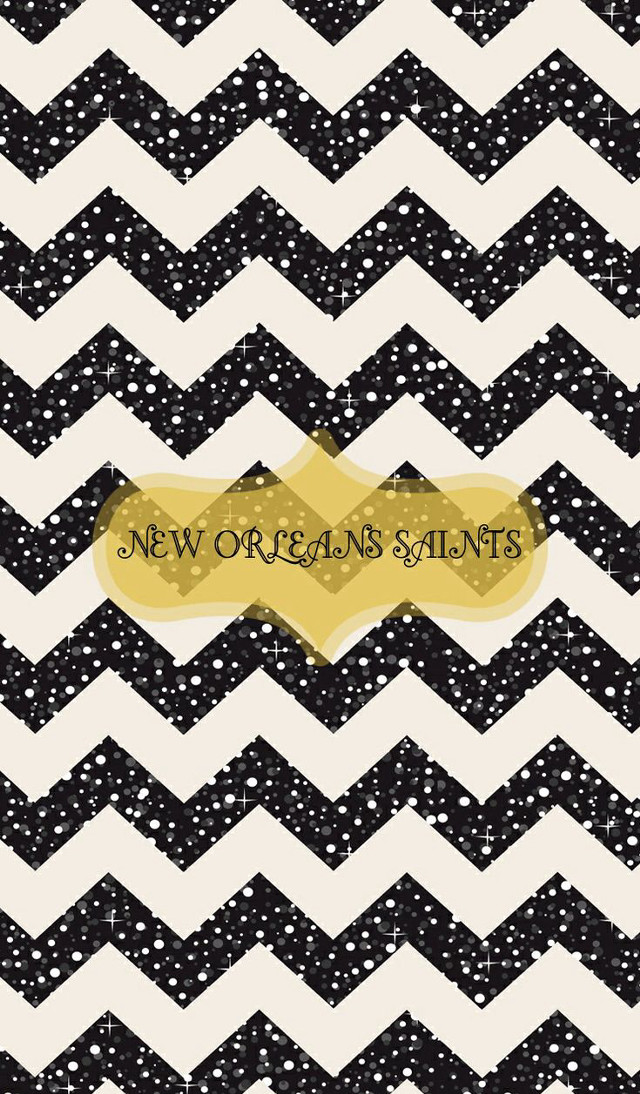 Black white chevron gold frame free wallpaper - medium preview image