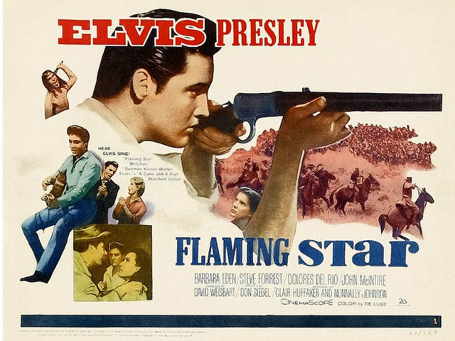 Flaming star movie poster man free wallpaper - medium preview image