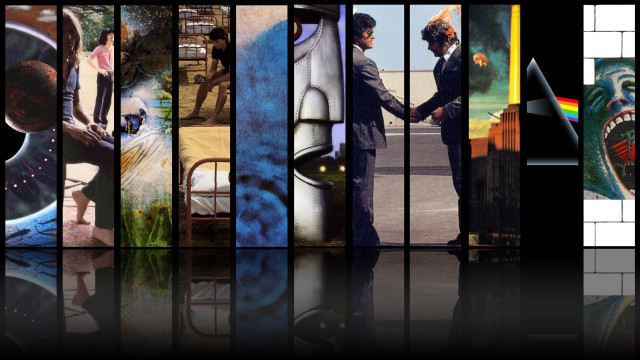 People handshake shark rainbow collage free wallpaper - medium preview image