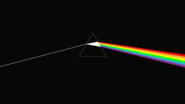 Dark side moon rainbow light #16 free wallpaper - medium preview image
