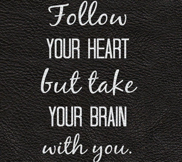 Black leather quote follow your free wallpaper - medium preview image