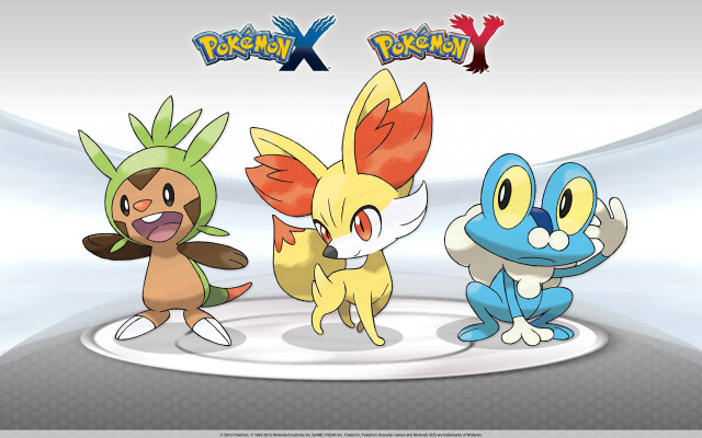 Pokemon group standing white surface free wallpaper - medium preview image