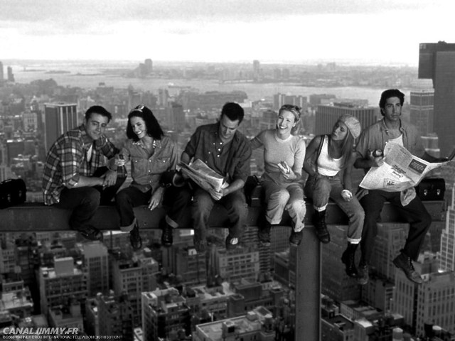 People sitting building city view free wallpaper - medium preview image