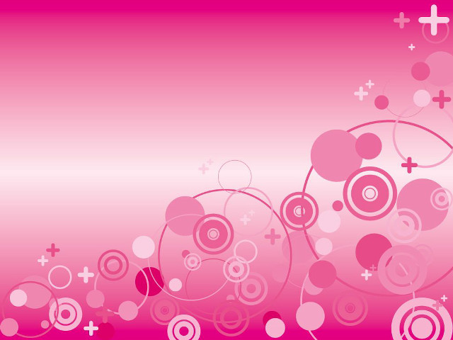 Pink background circles crosses pattern free wallpaper - medium preview image
