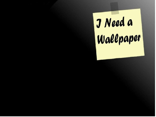 Sticky note wallpaper black background free wallpaper - medium preview image