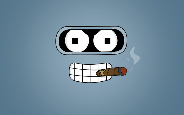 Cartoon character cigarette free wallpaper - medium preview image