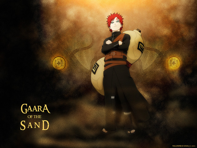 Redhair blackshirt holdingwhiteobject clock background free wallpaper - medium preview image