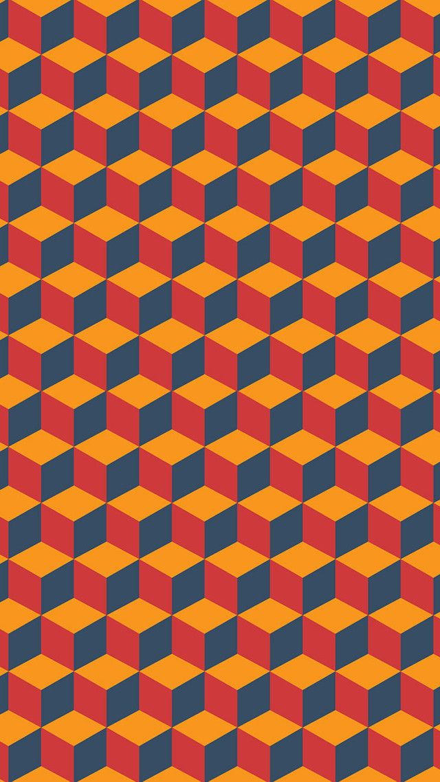 Orange black squares red background free wallpaper - medium preview image