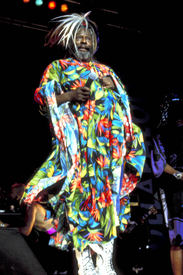 Man dreadlocks stage colorful outfit free wallpaper - medium preview image