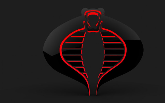 Red snake black circle black free wallpaper - medium preview image