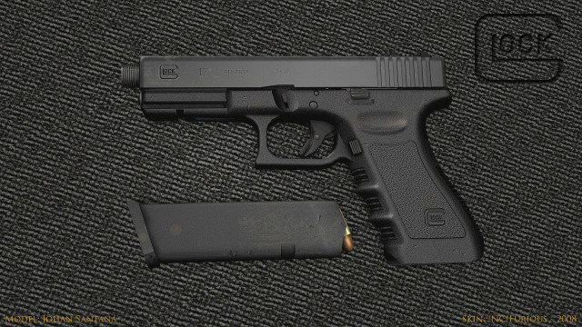 Gun magazine black background image free wallpaper - medium preview image