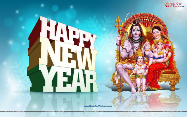 Happy new year family couch free wallpaper - medium preview image