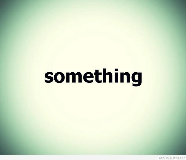 Black white something center art free wallpaper - medium preview image