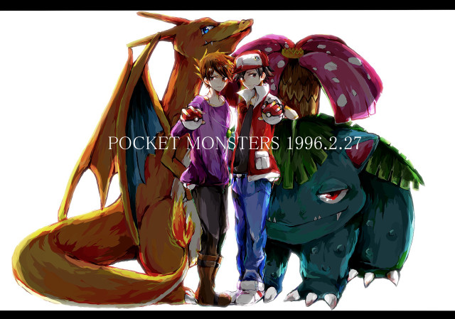 Pocket monsters charizard pikachu lapras free wallpaper - medium preview image