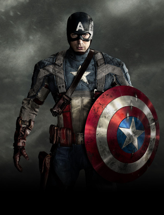 Captain america costume man shield #8 free wallpaper - medium preview image
